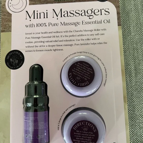 Mini Massagers with Lavender Essential Oil New - Picture 5 of 5